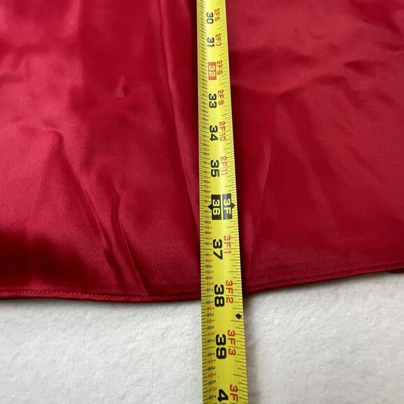 Rebecca Red 2pcs Gown Rhinestone Prom HOCO Bridesmaid-M - Picture 9 of 16